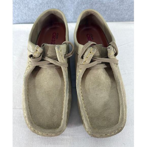 Clarks Wallabee Women's sz 10 Maple Suede Classic Preppy Moccasin - Picture 3 of 10